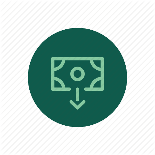 Cash, Deposit, Money, Payment, Payout, Withdraw, Withdrawal Icon