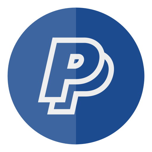 Circle, Pay, Paypal Icon