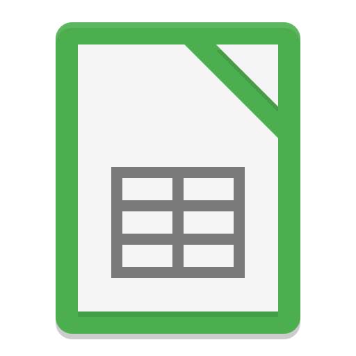 Libreoffice Calc Icon Papirus Apps Iconset Papirus Development