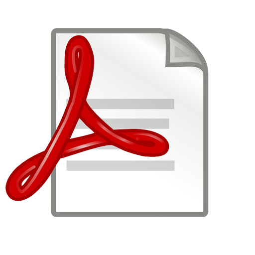 Pdf Document Icon Download Free Icons
