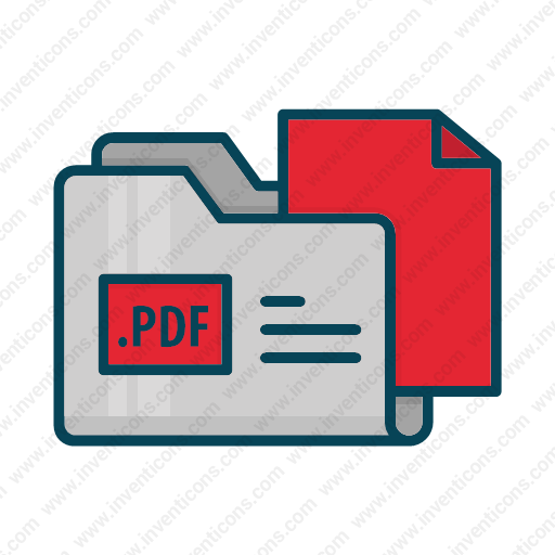 Download Pdf,folder Icon Inventicons