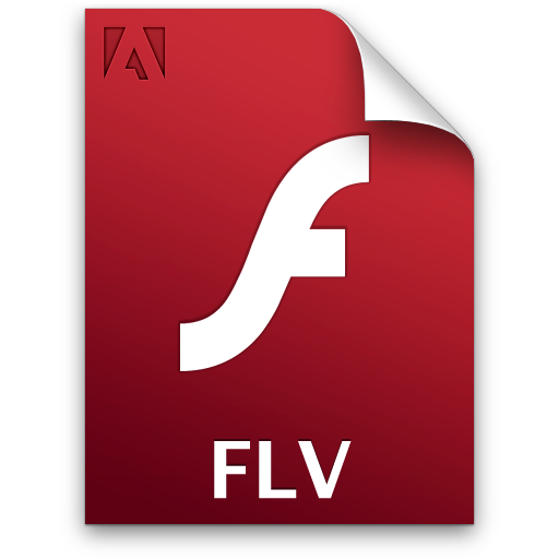 Adobe Flash Player Flv Icon