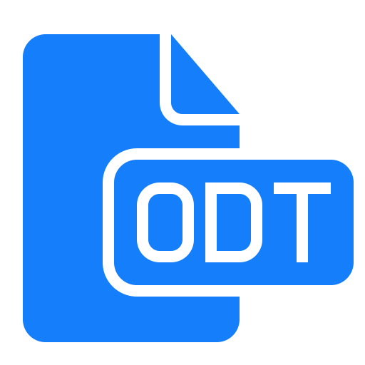 Document, File, Odt Icon