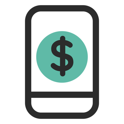 Smartphone Mobile Banking Icon