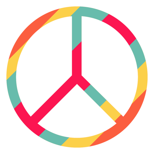 Peace Symbol Hippie Element