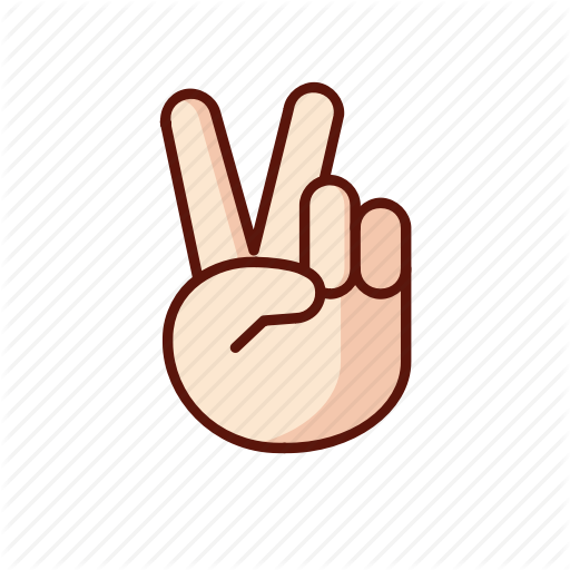 Gesture, Hand, Peace, Sign Icon