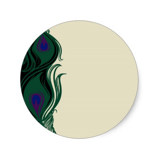 Peacock Feather Border Designs