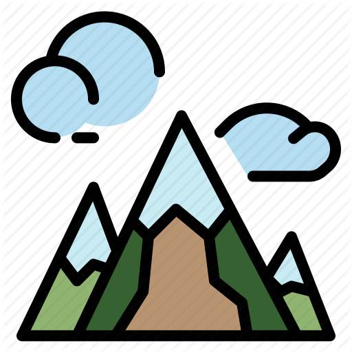 Hill, Landscape, Mountain, Nature, Peak Icon