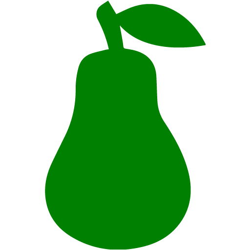 Green Pear Icon