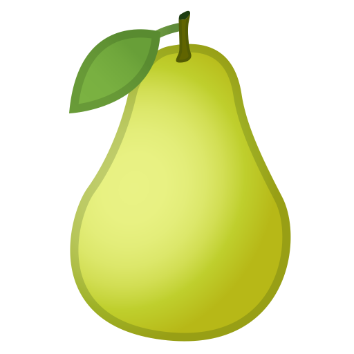 Pear Icon Noto Emoji Food Drink Iconset Google