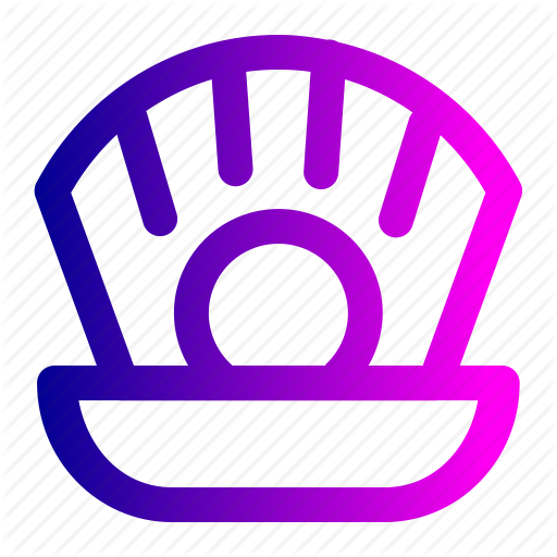 Diamond, Ocean, Pearl, Sea, Shell Icon