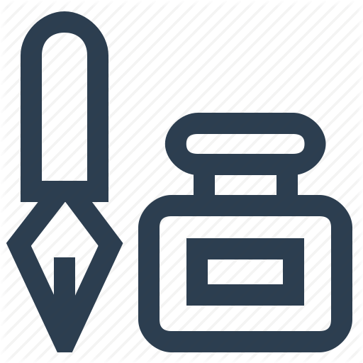 And, Ink, Pen Icon