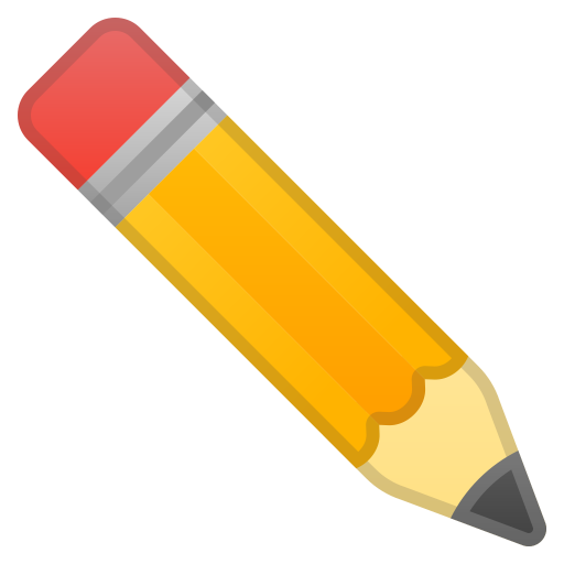Pencil Icon Noto Emoji Objects Iconset Google