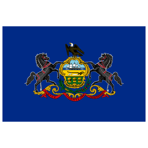 Us Pa Pennsylvania Flag Icon