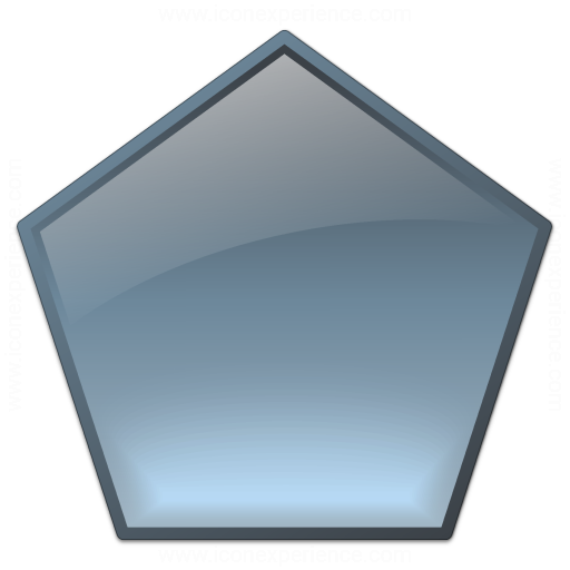 Iconexperience V Collection Shape Pentagon Icon