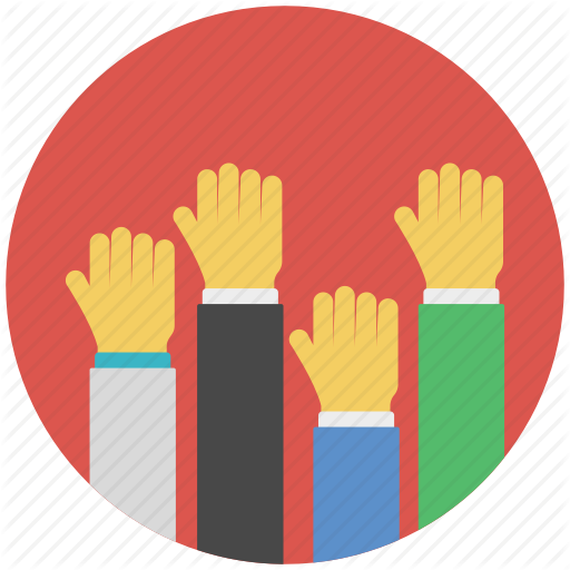 Crowd Of People, Holding Hands, Protest Sign, Protesters, Strike Icon