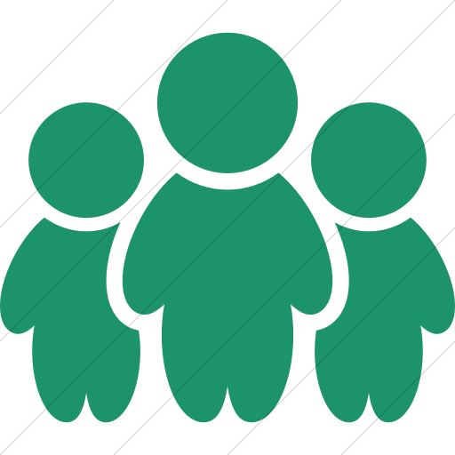 Simple Aqua Raphael People Icon