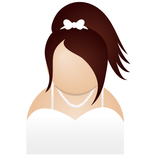 White Woman Icon People Iconset Dapino