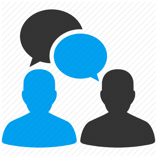Chat, Conference, Contacts, Forum, Meeting, Message, People Talk