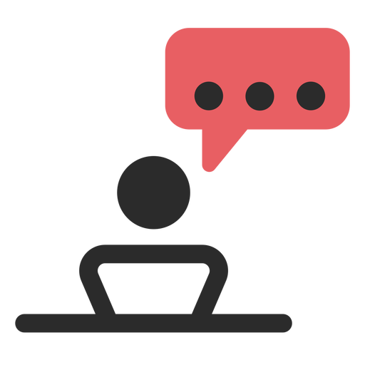 Meeting Talk Contact Icon