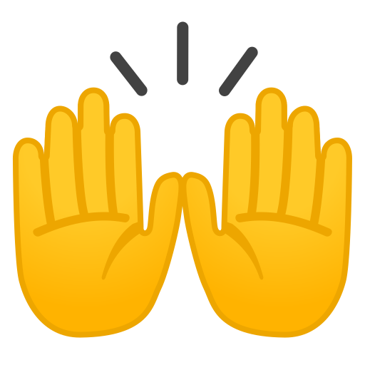 Raising Hands Icon Noto Emoji People Bodyparts Iconset Google
