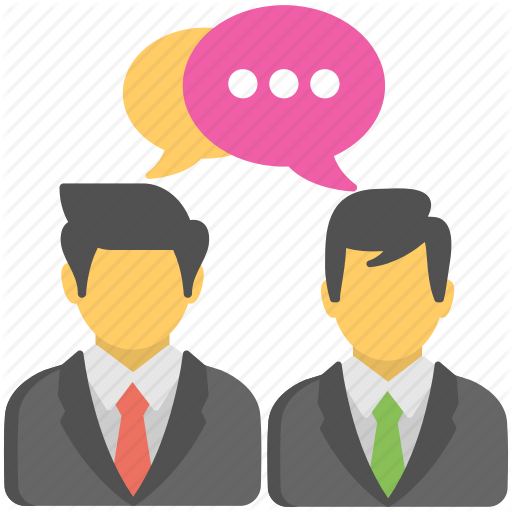 Icon Talking People Three