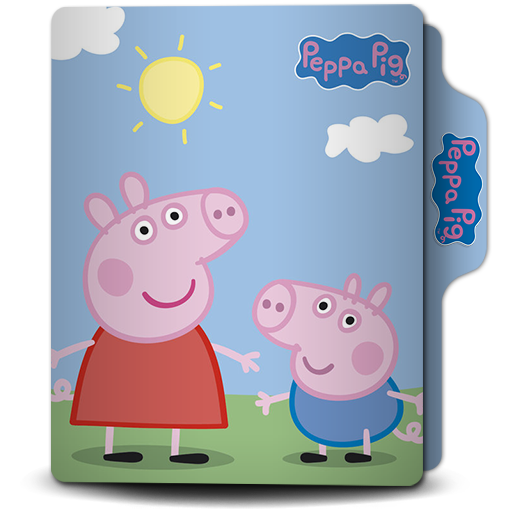 Peppa Pig Folder Icon