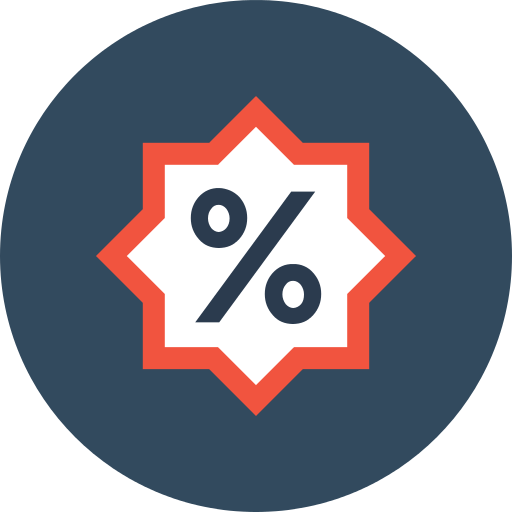 Percentage Percent Png Icon