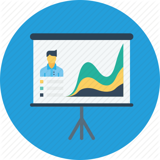 Board, Chart, Employee, Growth, Man, Office, Performance Icon