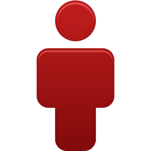 User Red Icon Pretty Office Iconset Custom Icon Design