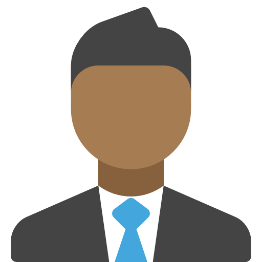 Man, Black, Business, Contact Icon Free Of The Nucleo Flat