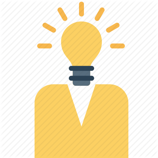Bulb, Creative, Enterpreneur, Idea, Mind, Person, Thinking Icon