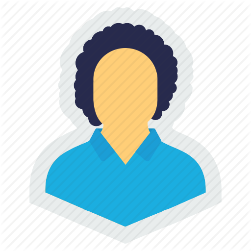 Avatar, Curly, Hair, Human, Man, Person, Profile Icon