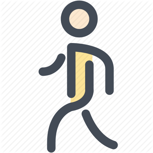 Man, Navigation, Pedestrian, Person, Sign, Walk, Walking Icon