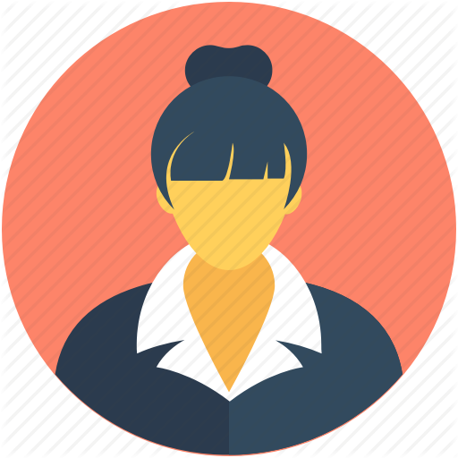 Employee, Female, Female Worker, Personal Assistant, Secretary Icon