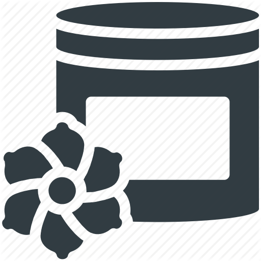 Cream Jar, Massage Cream, Personal Care, Spa Cream, Spa Ointment Icon