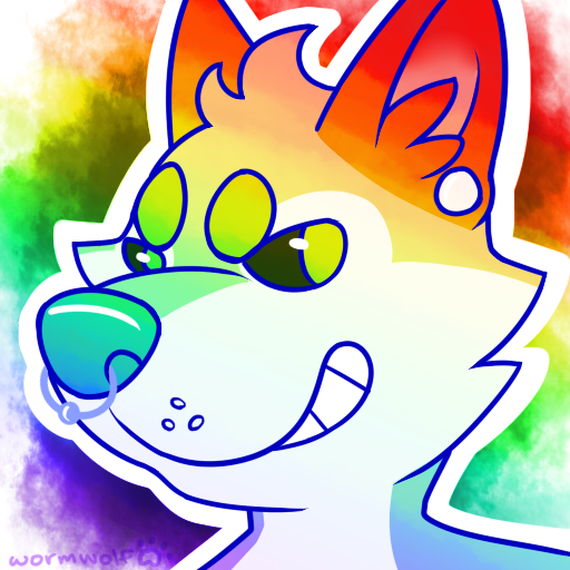 Rainbow Personal Icon Weasyl