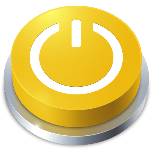 Standby, Button, Perspective Icon
