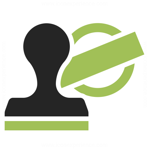 Rubber Stamp Icon Iconexperience