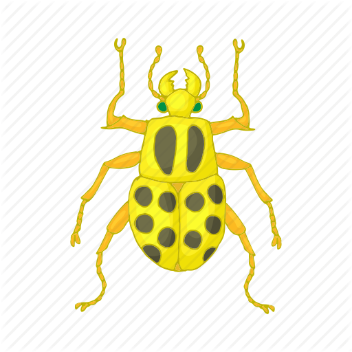 Beetle, Bug, Cartoon, Design, Fly, Insect, Pest Icon