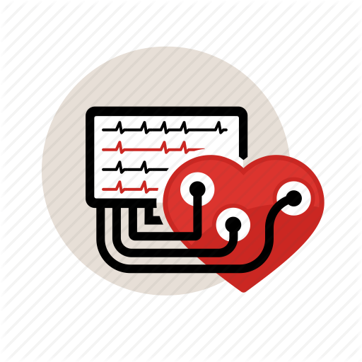 Check, Ecg, Electrodes, Heart, Hospital, Monitor, Test Icon