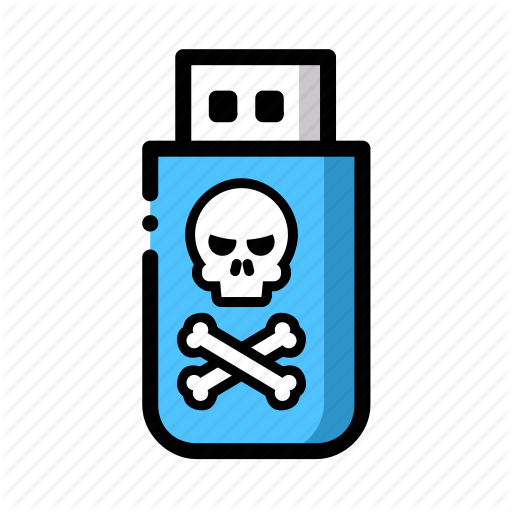 Malware, Stick, Usb, Virus Icon