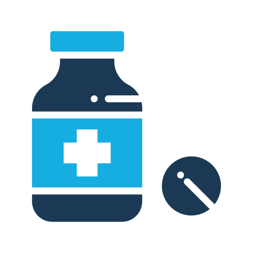 Medicine, Medical, Bottle, Pills Icon Free Of Medical Flat Color