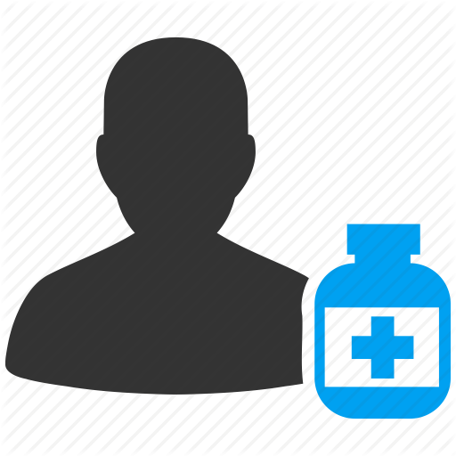 Chemist, Druggist, Medic, Medical, Patient, Pharmacist, Pharmacy Icon