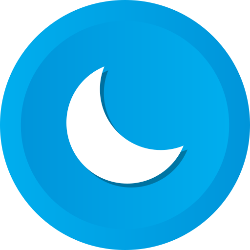 Moon, Night, Astronomy, Nature, Moon, Phase, Sleep Icon Free