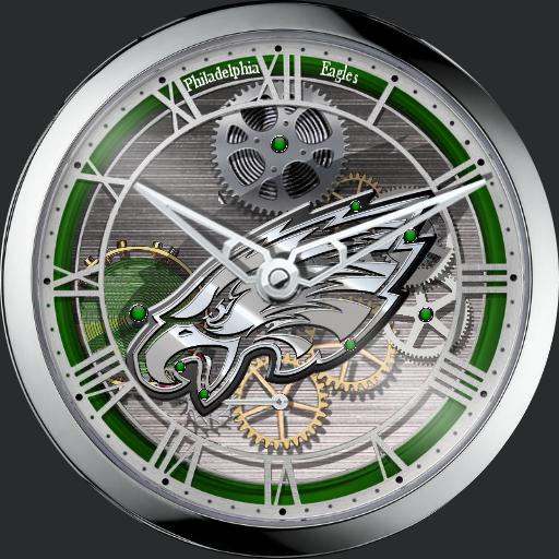 Philadelphia Eagles Skeleton Tourbillon Complete For Huawei Watch