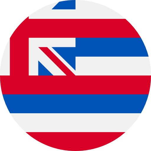 Nation, State, Flags, Country, Hawaii, World, Flag Icon