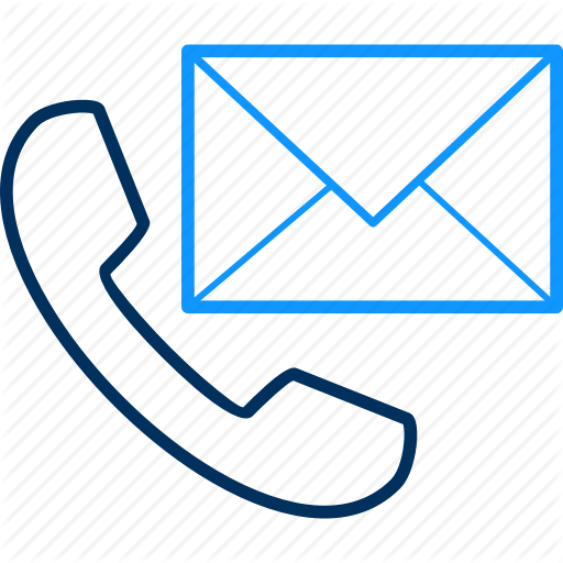 Call, Chat, Email, Letter, Message, Phone, Sms Icon