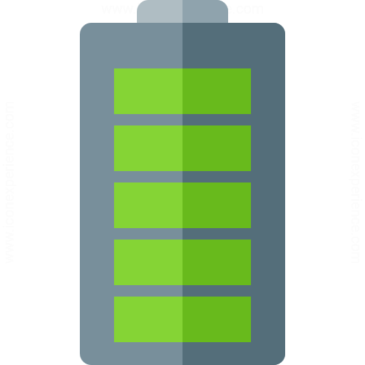 Iconexperience G Collection Battery Status Icon