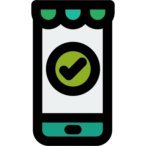 Technology Dollar Symbol Flat Black Icon